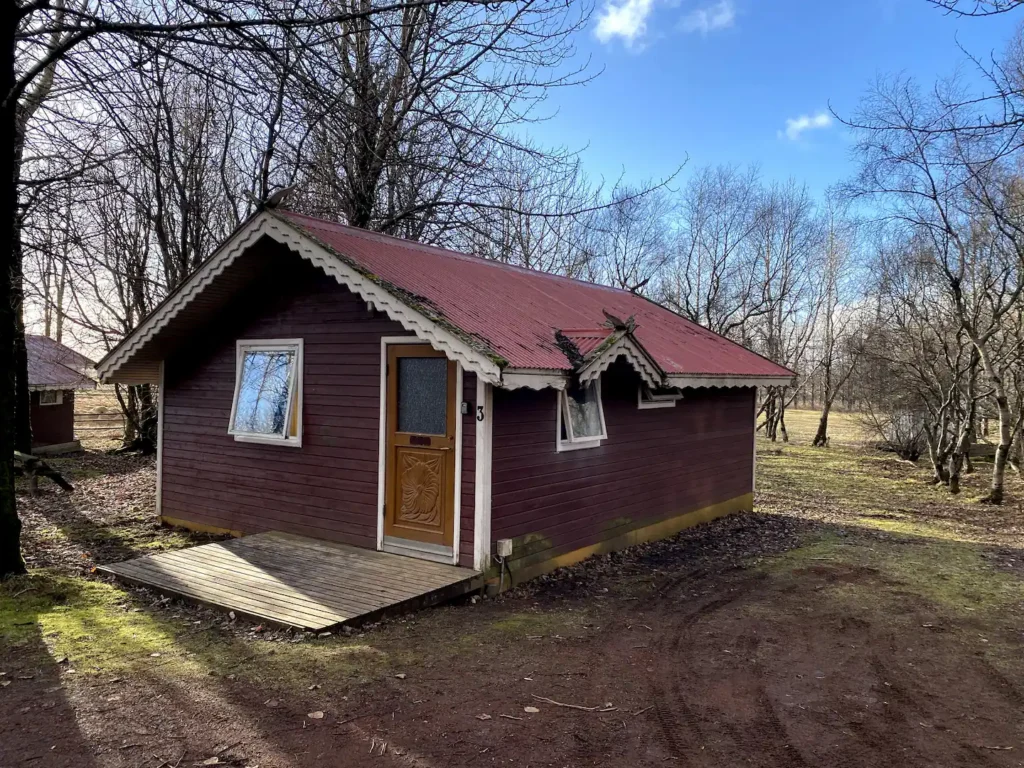 05.07. 1xÜbernachtung: Cosy Forrest Cabine - Hvolsvollur/Hella